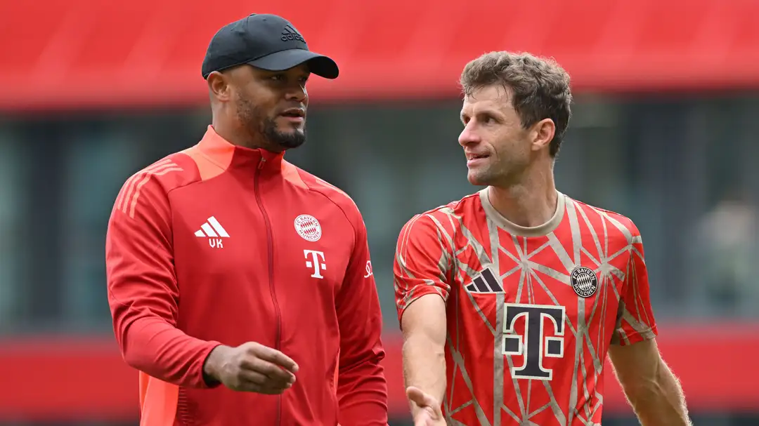 HLV Kpmpany thừa nhận vai trò ngày càng giảm của Thomas Muller tại sân Allianz Arena